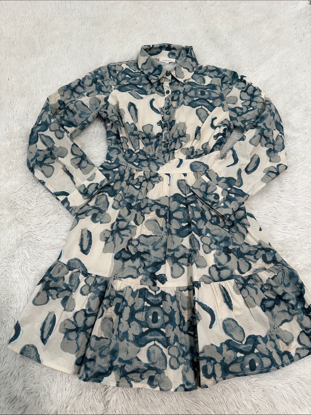 ❤️ Bohme 1/2 Button Up Dress